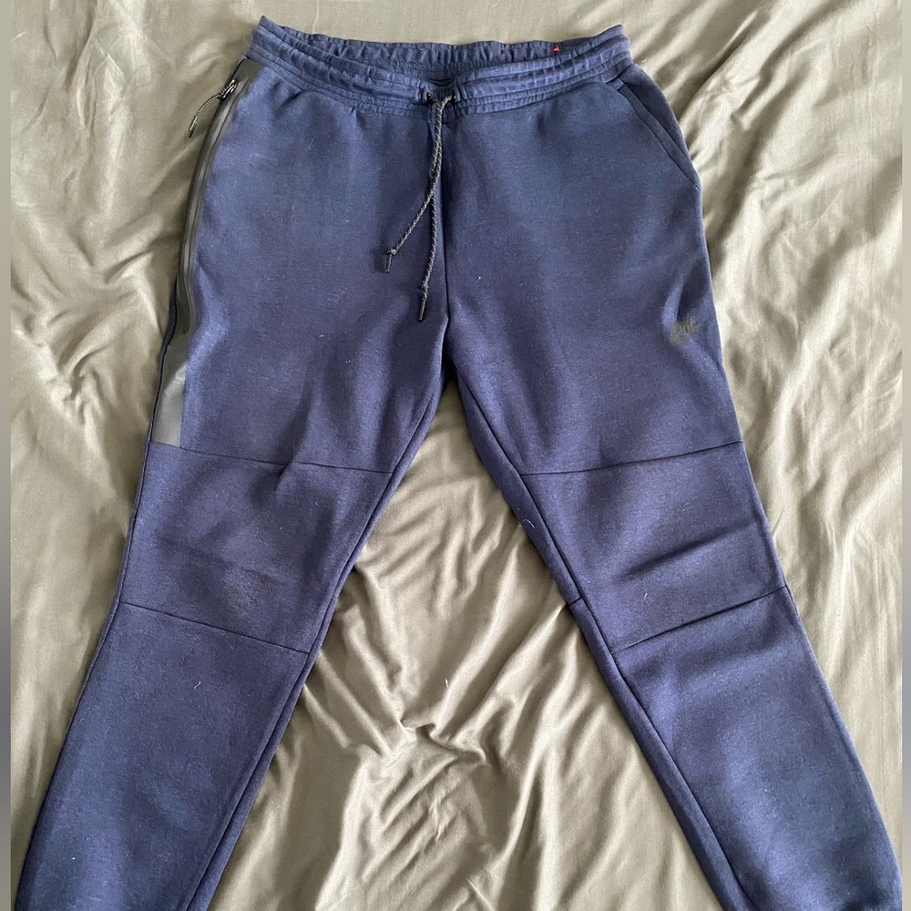 Nike Tech pant - Blue (Medium)